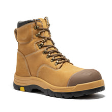 Load image into Gallery viewer, ROCKROOSTER Roslyn Black 7 inch Zip-sided Composite Toe Leather Work Boots CP245Z