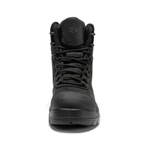 Load image into Gallery viewer, ROCKROOSTER Stowe Black 7 inch Composite Toe Leather Work Boots CP212BK