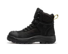 Load image into Gallery viewer, ROCKROOSTER Stowe Black 7 inch Composite Toe Leather Work Boots CP212BK