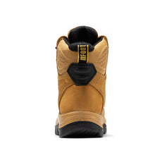 Load image into Gallery viewer, ROCKROOSTER Stowe Black 7 inch Composite Toe Leather Work Boots CP212BK