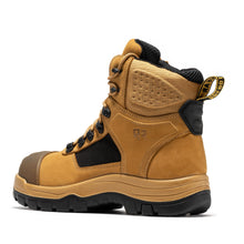 Load image into Gallery viewer, ROCKROOSTER Stowe Black 7 inch Composite Toe Leather Work Boots CP212BK