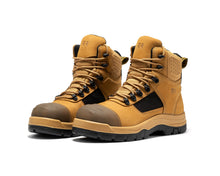 Load image into Gallery viewer, ROCKROOSTER Stowe Black 7 inch Composite Toe Leather Work Boots CP212BK