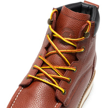Load image into Gallery viewer, ROCKROOSTER Walker Men's 6 Inch Brown Soft Toe Wedge Work Boots SAP360
