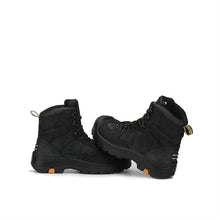 Load image into Gallery viewer, ROCKROOSTER Woodland Black 6 inch Composite Toe Leather Work Boots AK609
