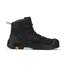Load image into Gallery viewer, ROCKROOSTER Woodland Black 6 inch Composite Toe Leather Work Boots AK609