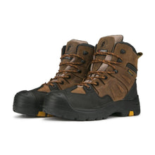 Load image into Gallery viewer, ROCKROOSTER Woodland Brown 6 inch Waterproof Safety Toe Leather Work Boots AK669