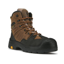 Load image into Gallery viewer, ROCKROOSTER Woodland Brown 6 inch Waterproof Safety Toe Leather Work Boots AK669