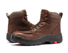 Load image into Gallery viewer, ROCKROOSTER  Zumbro 6 inch Wide Steel Toe, Waterproof Work Boots, Rubber Outsole, EH Protection, ASTM 2413, Work Boots AK372
