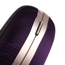 Load image into Gallery viewer, Round Evening Clutch Handbag with Braided Accent (MAC287)