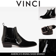 Load image into Gallery viewer, The Sorhag Black Suede Leather Dress Men Boot