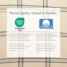 Load image into Gallery viewer, Turkish Cotton Flannel Sheet Set - Plaid &amp; Stripe Collection