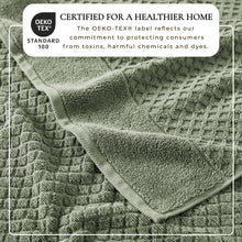 Load image into Gallery viewer, Cotton Diamond Waffle Weave Bath Towel Set - Grayson Collection