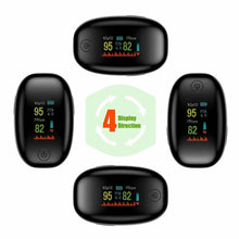 Load image into Gallery viewer, Finger Pulse Oximeter – Heart Rate &amp; SPO2 Monitor