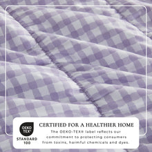 Load image into Gallery viewer, Gingham Printed Quilt Set - Gingham Collection
