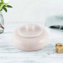 Load image into Gallery viewer, Salero Marble Salt Cellar with Lid