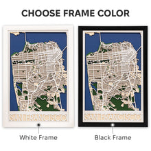 Load image into Gallery viewer, 3D City Map San Francisco