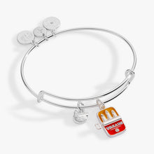 Load image into Gallery viewer, Cat &amp; Sardine Tin Duo Charm Bangle