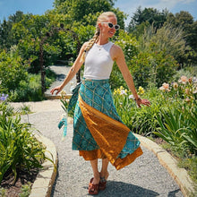 Load image into Gallery viewer, Made With Love: The Original Sari Wrap Skirt