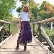 Load image into Gallery viewer, Made With Love: The Original Sari Wrap Skirt
