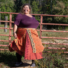 Load image into Gallery viewer, Made With Love: The Original Sari Wrap Skirt