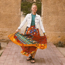 Load image into Gallery viewer, Made With Love: The Original Sari Wrap Skirt