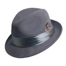 Load image into Gallery viewer, Stacy Adams Johnston - Soft Wool Felt Fedora Hat (Closeout)