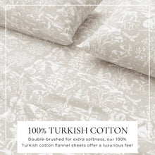 Load image into Gallery viewer, Turkish Cotton Flannel Sheet Set - Elevated Holiday Collection