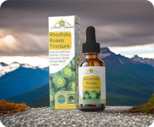 Load image into Gallery viewer, Rhodiola Rosea Tincture – Natural Stress &amp; Energy Support (2 oz)