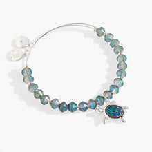 Load image into Gallery viewer, Sea Turtle Beaded Bangle
