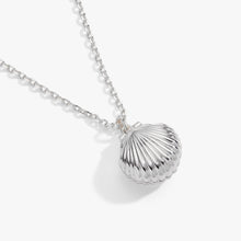 Load image into Gallery viewer, Salt + Sea 'Seashells Are Love Letters In The Sand' Seashell Locket Pendant