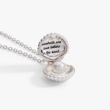 Load image into Gallery viewer, Salt + Sea 'Seashells Are Love Letters In The Sand' Seashell Locket Pendant