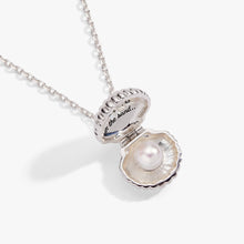 Load image into Gallery viewer, Salt + Sea 'Seashells Are Love Letters In The Sand' Seashell Locket Pendant
