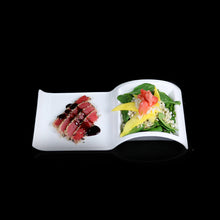 Load image into Gallery viewer, Sectional Salad Plate -Set of 4 pc
