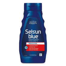 Load image into Gallery viewer, Selsun Blue Maximum Strength Medicated Anti-Dandruff Shampoo with Menthol For Itchy