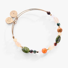 Load image into Gallery viewer, Nugget Semi-Precious Beaded Bangle