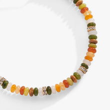 Load image into Gallery viewer, Multi-Color Semi-Precious Beaded Bangle