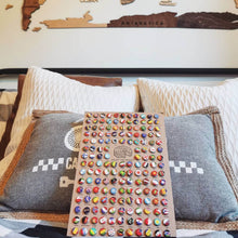 Load image into Gallery viewer, Bundle: Colored Map, Photo Frames, Flags and Airplanes Pins