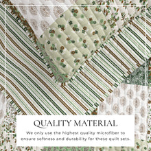 Load image into Gallery viewer, Floral Patchwork Quilt Set - Damia Collection