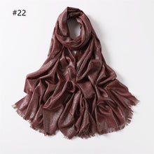 Load image into Gallery viewer, Shining Artificial Bright Silk Hijab (MH100)