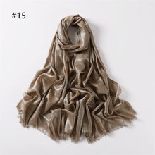 Load image into Gallery viewer, Shining Artificial Bright Silk Hijab (MH100)