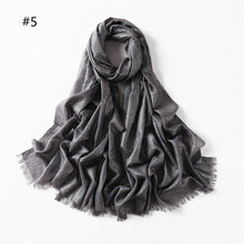 Load image into Gallery viewer, Shining Artificial Bright Silk Hijab (MH100)