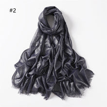 Load image into Gallery viewer, Shining Artificial Bright Silk Hijab (MH100)