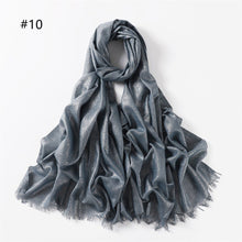 Load image into Gallery viewer, Shining Artificial Bright Silk Hijab (MH100)