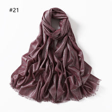 Load image into Gallery viewer, Shining Artificial Bright Silk Hijab (MH100)