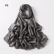 Load image into Gallery viewer, Shining Artificial Bright Silk Hijab (MH100)