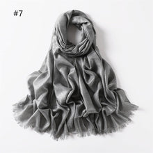 Load image into Gallery viewer, Shining Artificial Bright Silk Hijab (MH100)