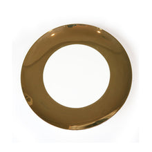 Load image into Gallery viewer, Shiny Wide Gold Rim Dinner Plate-Set of 4