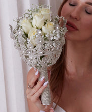 Load image into Gallery viewer, Proposal Flower Holder, Bridal Bouquet Holder