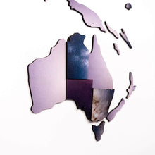 Load image into Gallery viewer, 3D Wooden World Map Sirius