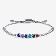 Load image into Gallery viewer, Sister Hidden Message Acrostic Bolo Bracelet